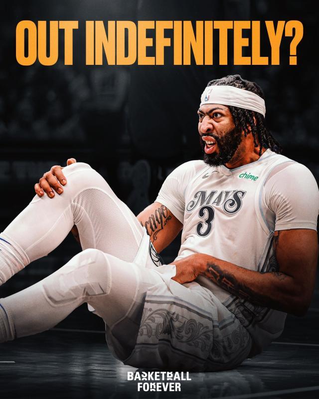 皇冠体育-一场就伤！浓眉将缺阵数周 光速打脸独行侠管理层